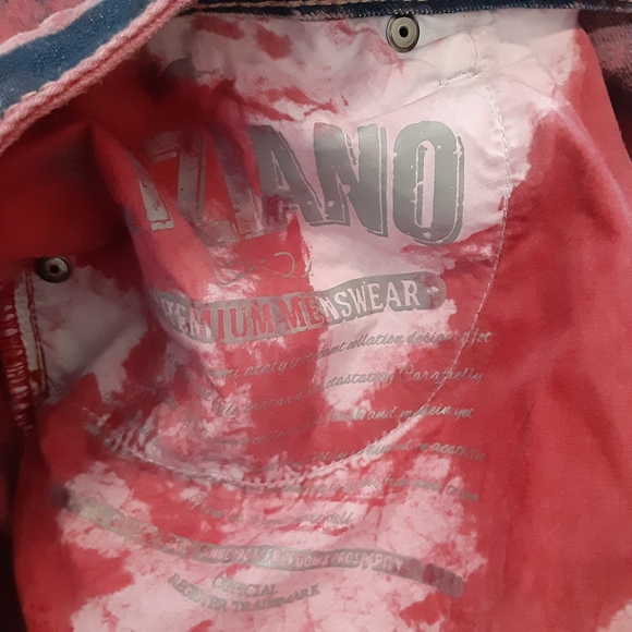 NWOT A. TIZIANO TYE DYE RIDING JEANS - Picture 11 of 15